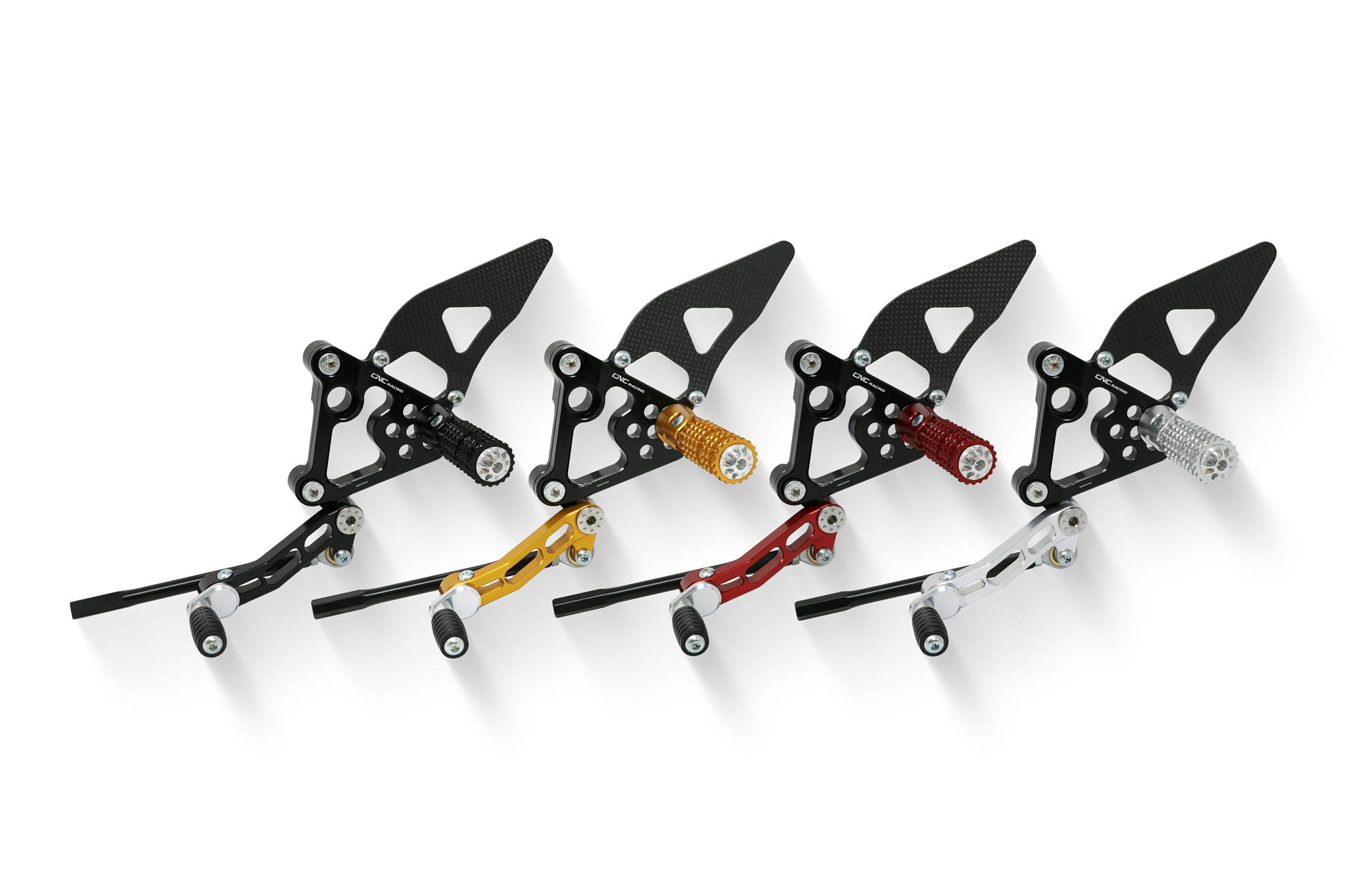 CNC Racing Adjustable Rearsets for Ducati 1198/1098/848